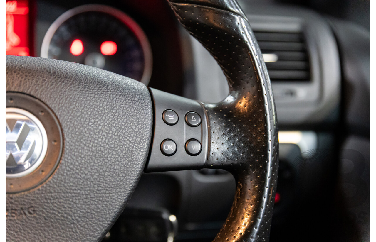 09/2007 Volkswagen Golf GTi (FWD) 1K MY08 Upgrade 5d Hatchback Black Magic Pearl Turbo 2.0L