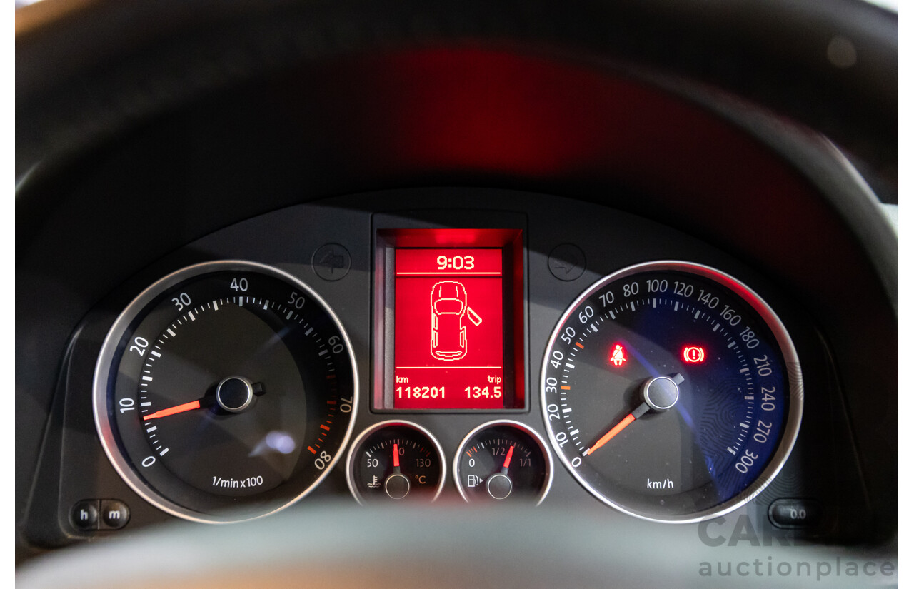 09/2007 Volkswagen Golf GTi (FWD) 1K MY08 Upgrade 5d Hatchback Black Magic Pearl Turbo 2.0L