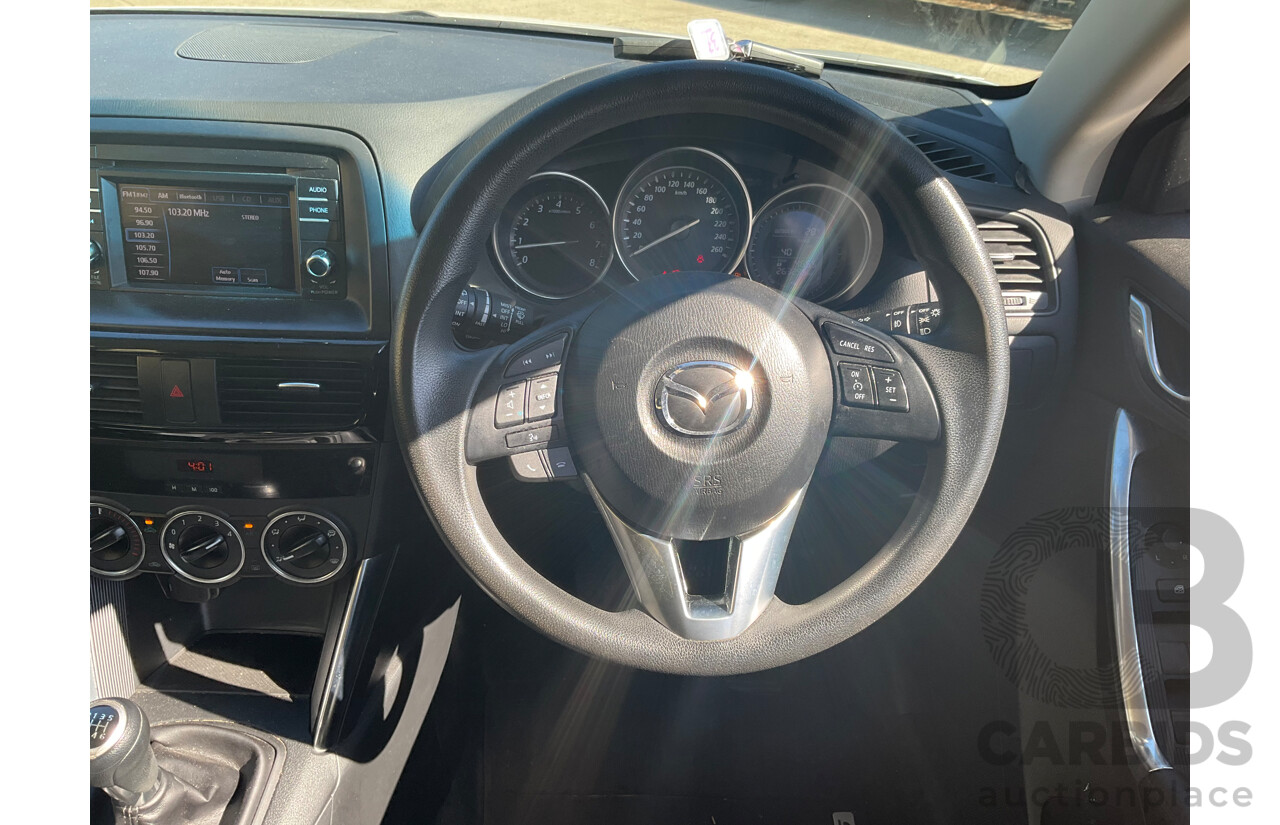 8/2014 Mazda CX-5 Maxx (4x2) MY13 Upgrade 4d Wagon Crystal White Pearl 2.0L