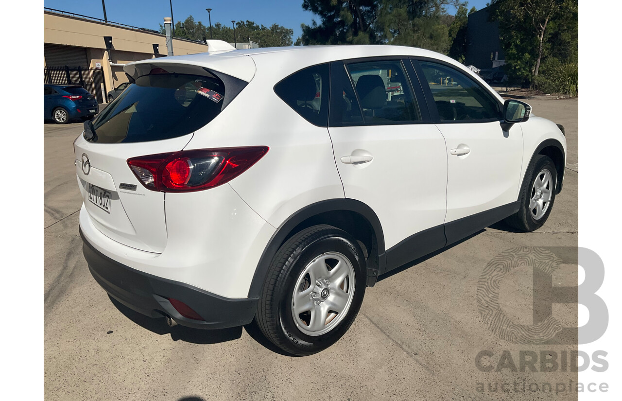 8/2014 Mazda CX-5 Maxx (4x2) MY13 Upgrade 4d Wagon Crystal White Pearl 2.0L