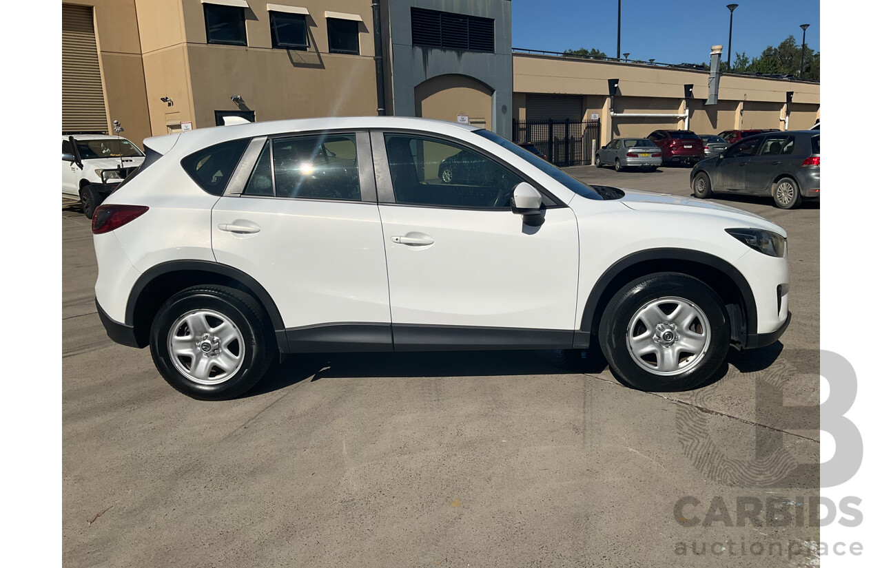8/2014 Mazda CX-5 Maxx (4x2) MY13 Upgrade 4d Wagon Crystal White Pearl 2.0L