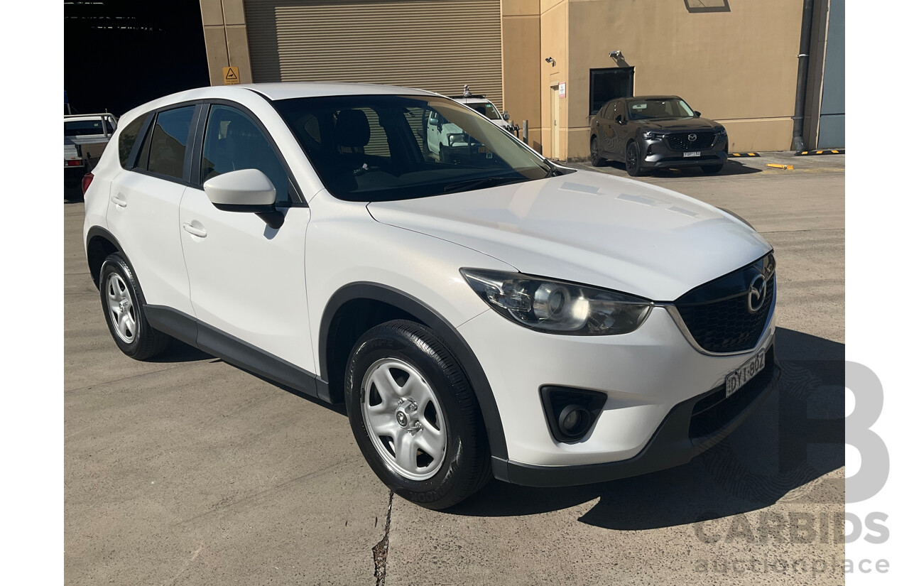8/2014 Mazda CX-5 Maxx (4x2) MY13 Upgrade 4d Wagon Crystal White Pearl 2.0L