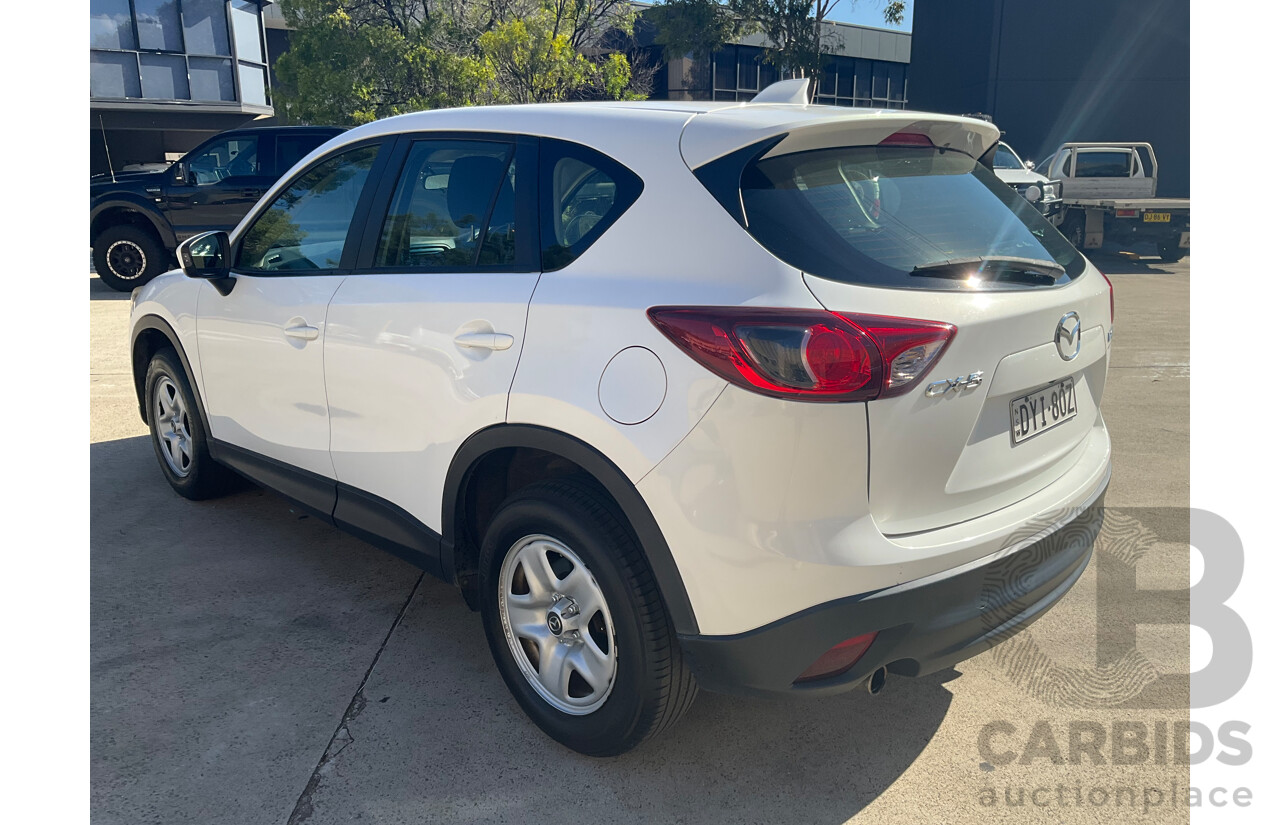 8/2014 Mazda CX-5 Maxx (4x2) MY13 Upgrade 4d Wagon Crystal White Pearl 2.0L