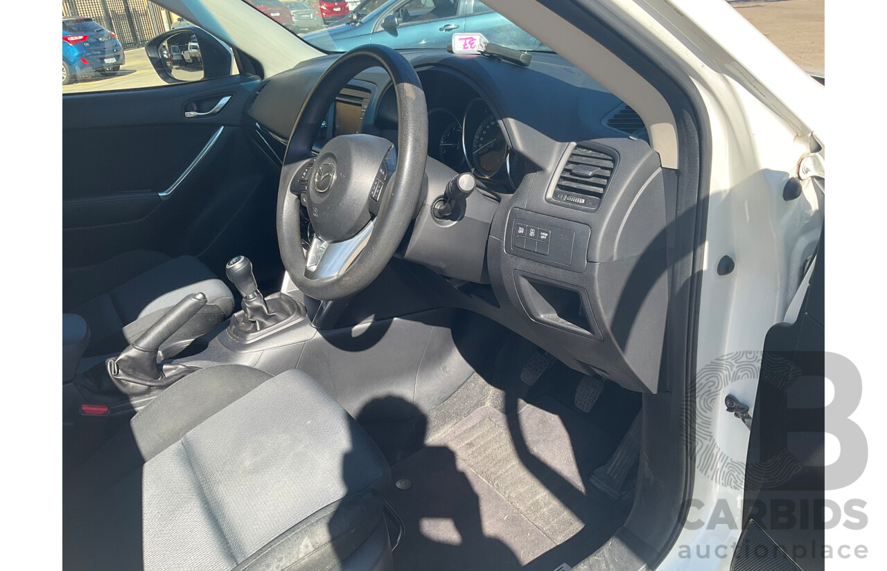 8/2014 Mazda CX-5 Maxx (4x2) MY13 Upgrade 4d Wagon Crystal White Pearl 2.0L