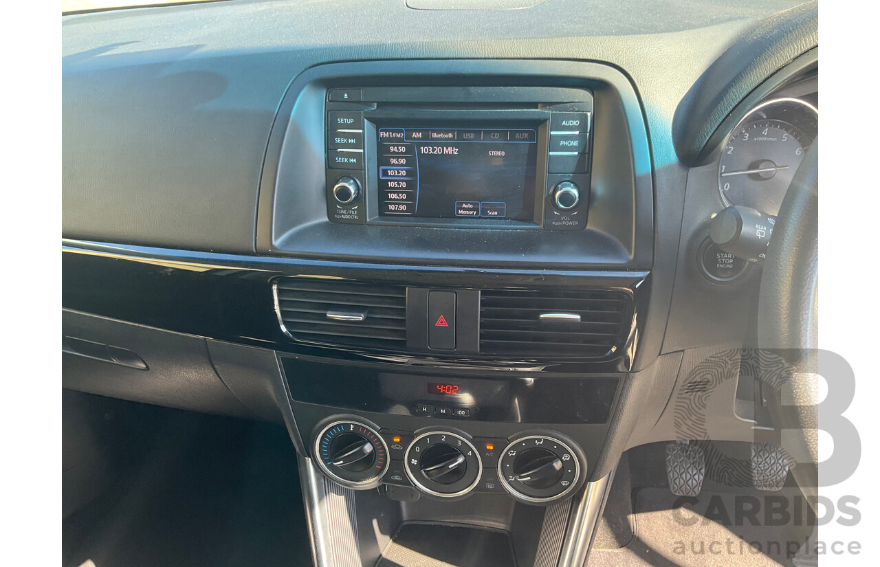 8/2014 Mazda CX-5 Maxx (4x2) MY13 Upgrade 4d Wagon Crystal White Pearl 2.0L