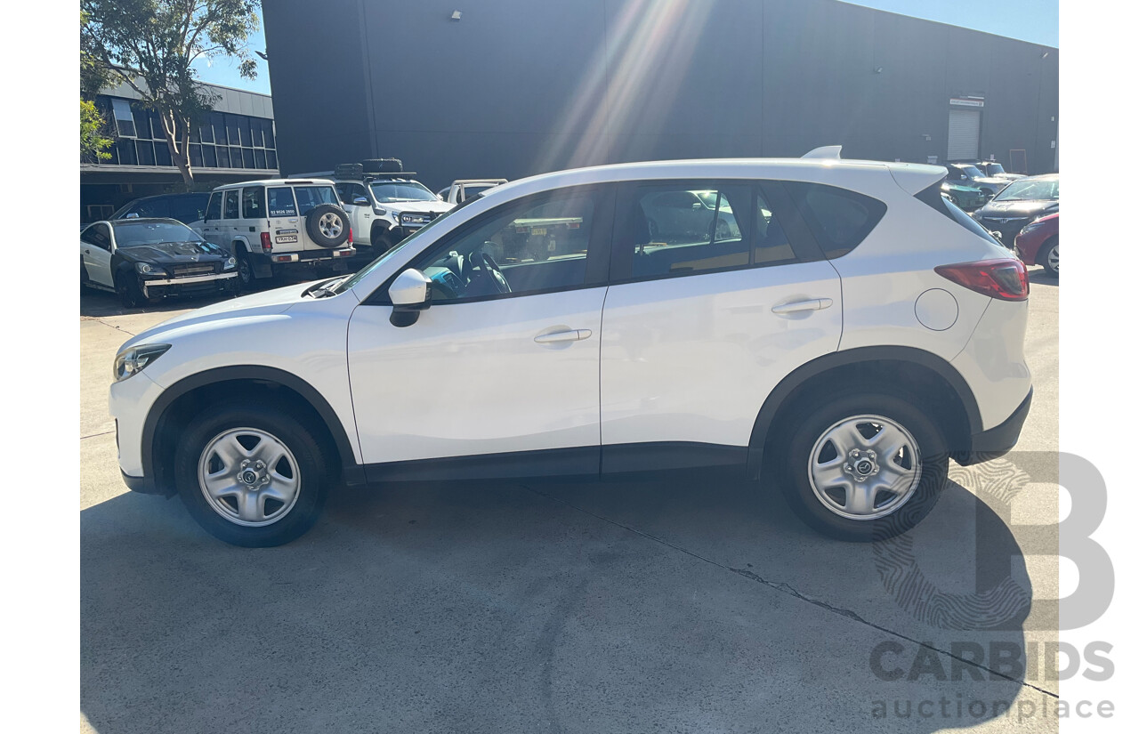 8/2014 Mazda CX-5 Maxx (4x2) MY13 Upgrade 4d Wagon Crystal White Pearl 2.0L