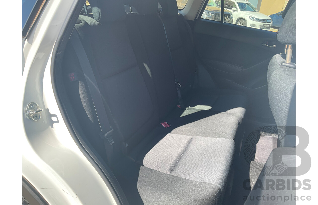 8/2014 Mazda CX-5 Maxx (4x2) MY13 Upgrade 4d Wagon Crystal White Pearl 2.0L