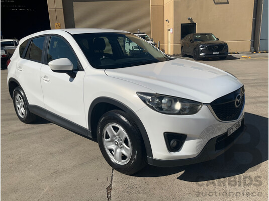 8/2014 Mazda CX-5 Maxx (4x2) MY13 Upgrade 4d Wagon Crystal White Pearl 2.0L
