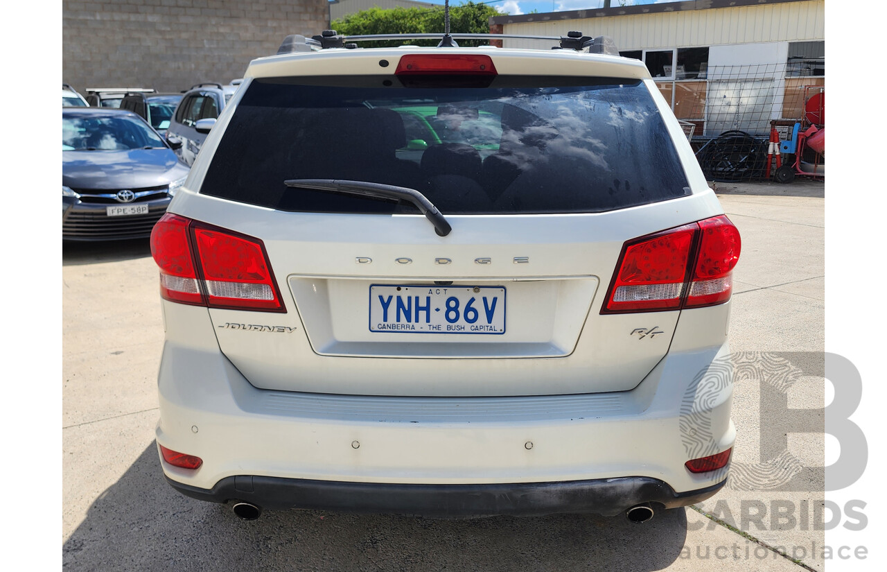 12/2014 Dodge Journey R/T JC MY14 4d Wagon White 3.6L
