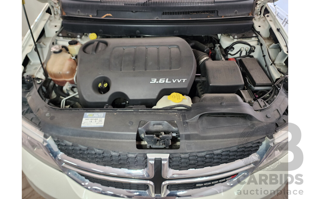 12/2014 Dodge Journey R/T JC MY14 4d Wagon White 3.6L