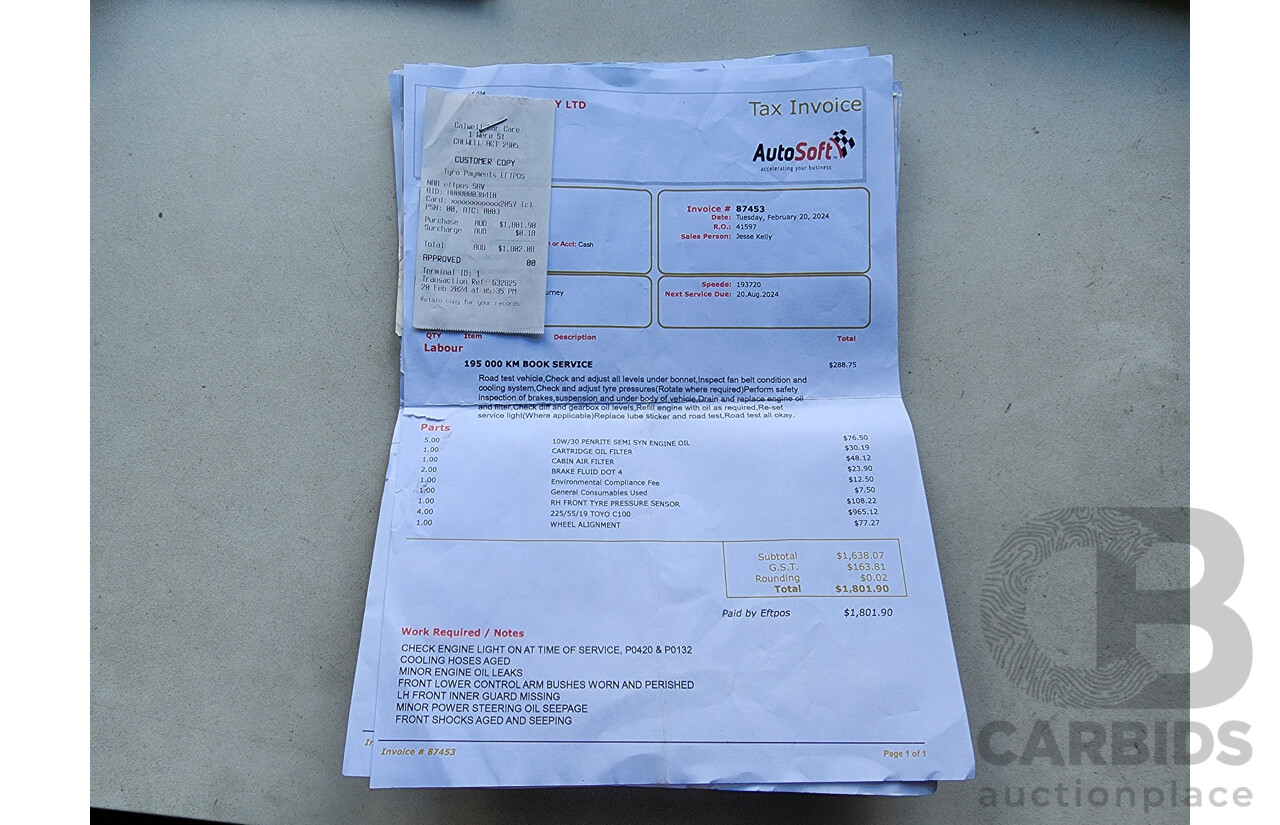 12/2014 Dodge Journey R/T JC MY14 4d Wagon White 3.6L