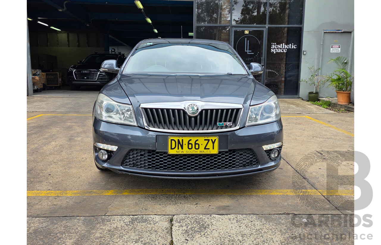 4/2010 Skoda Octavia RS 147 TSI 1Z MY10 5d Hatchback Grey Turbo 2.0L