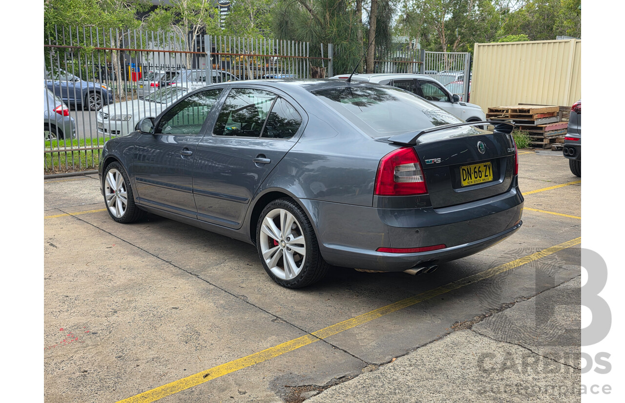 4/2010 Skoda Octavia RS 147 TSI 1Z MY10 5d Hatchback Grey Turbo 2.0L
