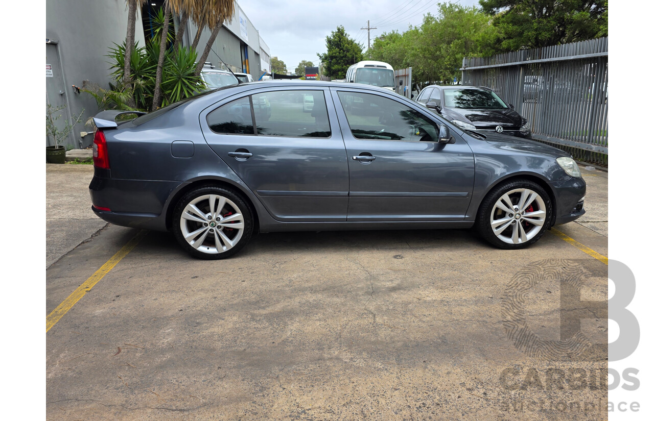 4/2010 Skoda Octavia RS 147 TSI 1Z MY10 5d Hatchback Grey Turbo 2.0L