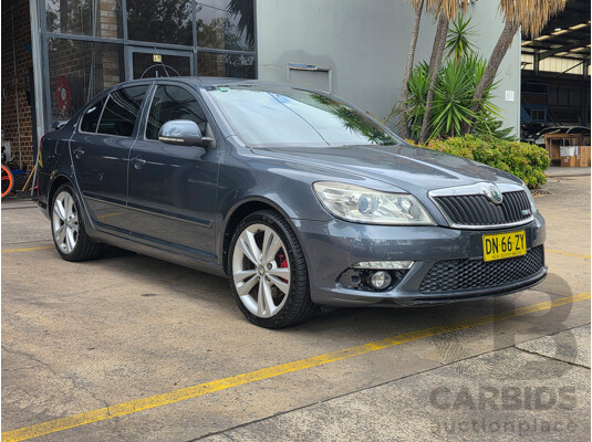 4/2010 Skoda Octavia RS 147 TSI 1Z MY10 5d Hatchback Grey Turbo 2.0L
