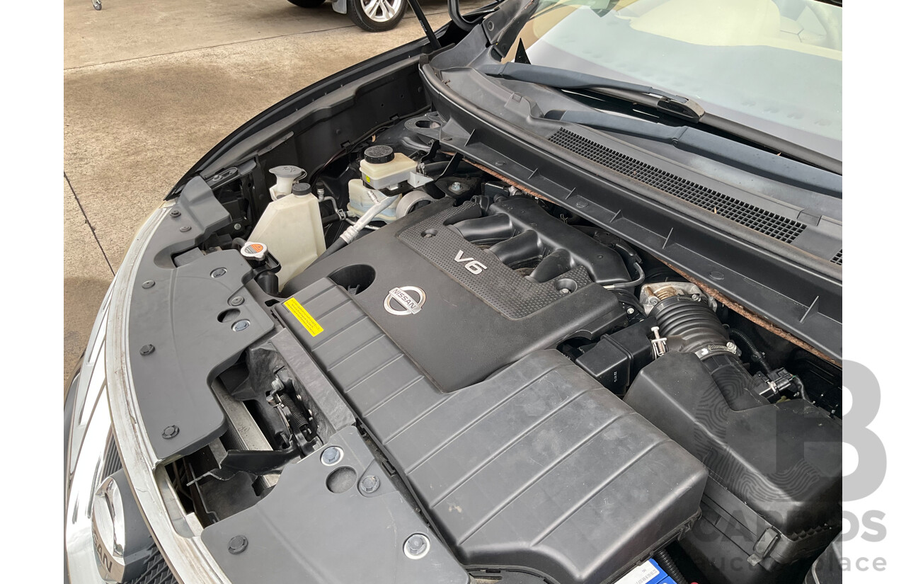3/2011 Nissan Murano Ti Z51 MY10 4d Wagon Black V6 3.5L