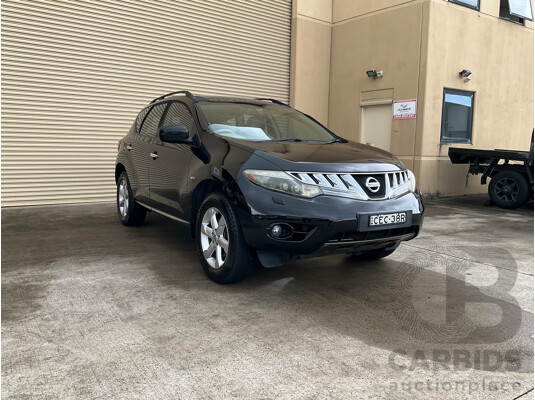 3/2011 Nissan Murano Ti Z51 MY10 4d Wagon Black V6 3.5L