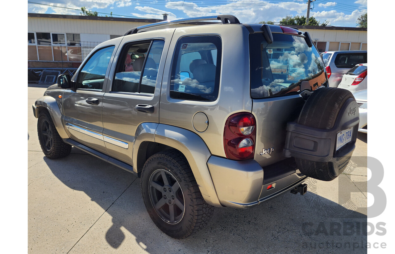 2/2007 Jeep Cherokee Limited (4x4) KJ MY05 UPGRADE II 4d Wagon Gold 2.8L