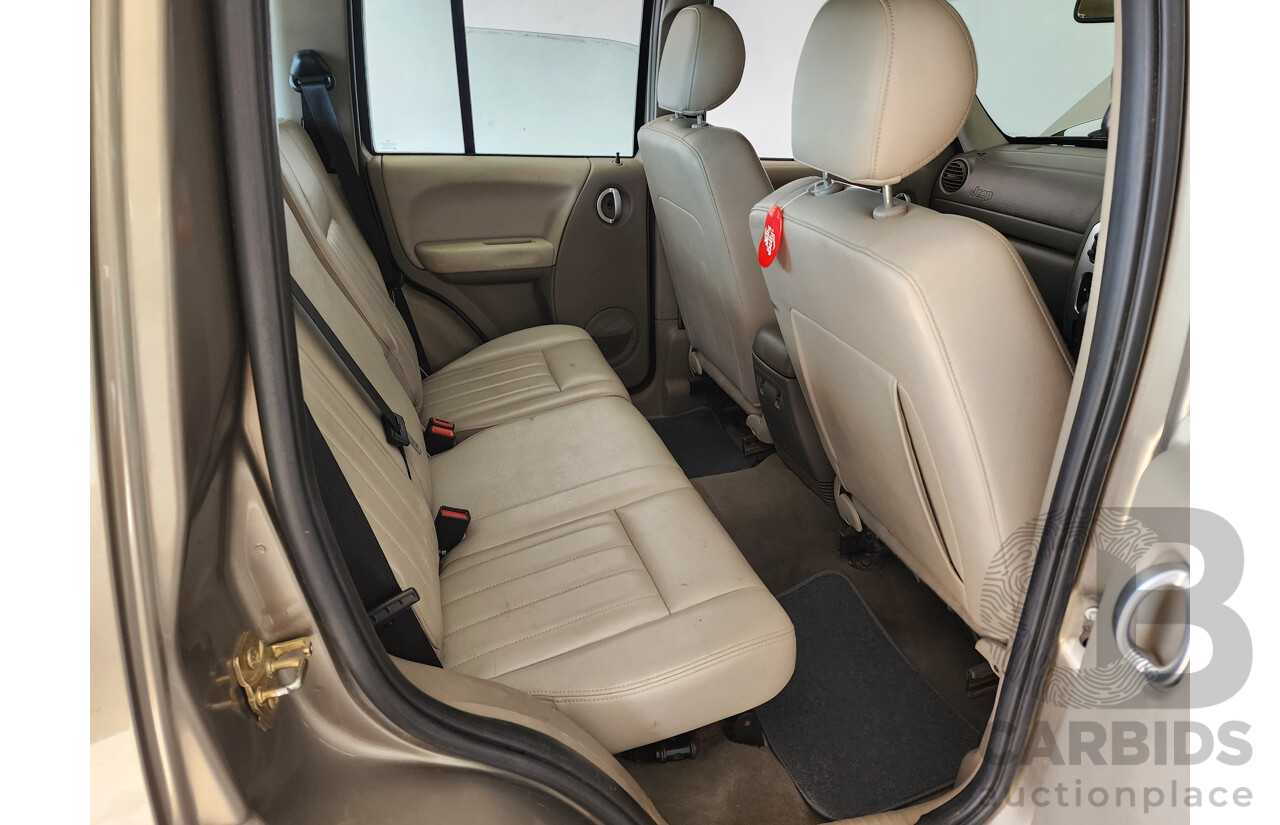 2/2007 Jeep Cherokee Limited (4x4) KJ MY05 UPGRADE II 4d Wagon Gold 2.8L