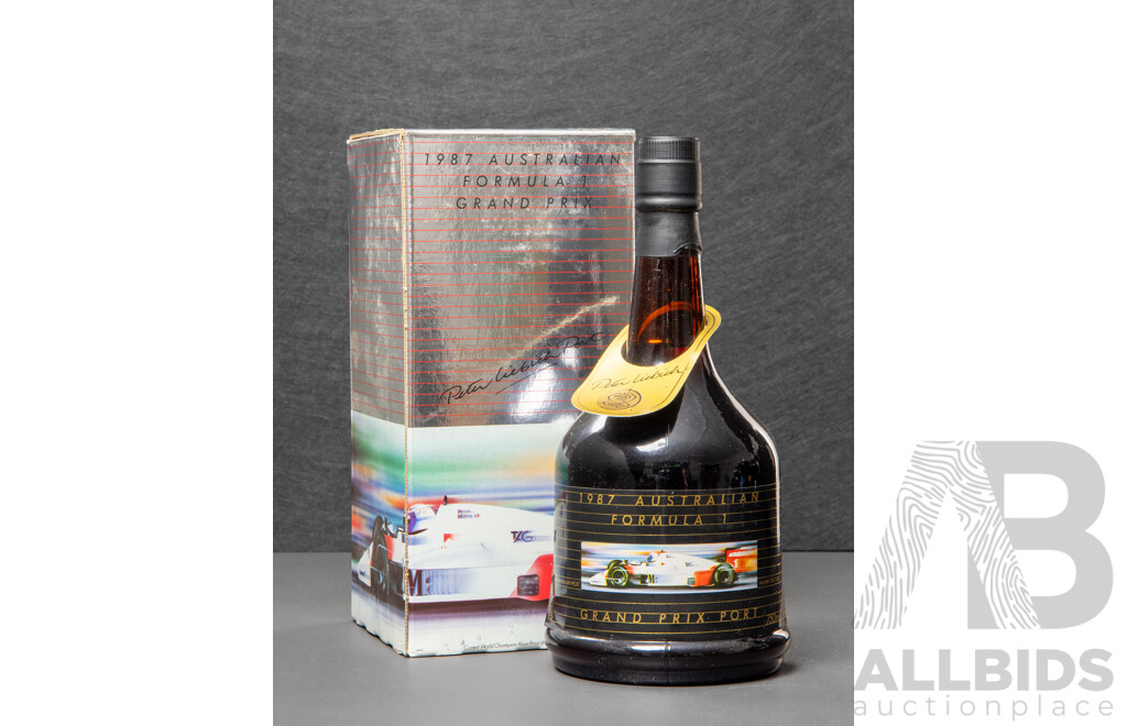 Collection of Ten Boxed Australian Formula 1 Grand Prix Port 1986-1985