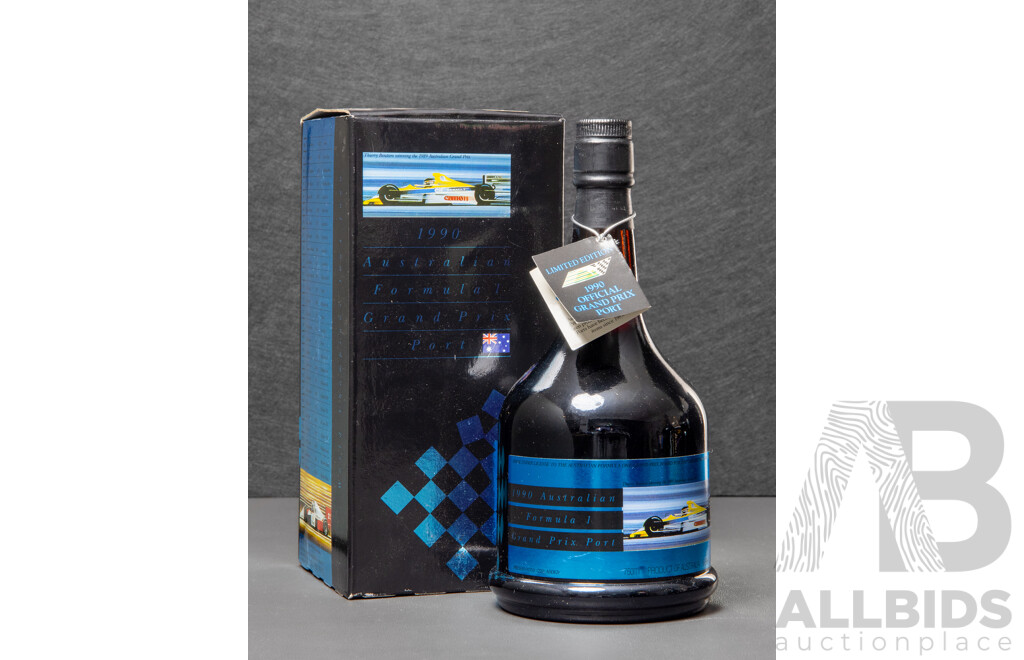 Collection of Ten Boxed Australian Formula 1 Grand Prix Port 1986-1985