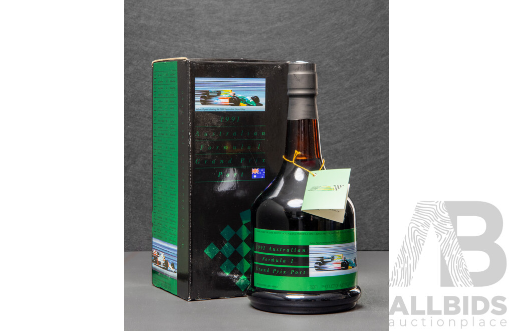 Collection of Ten Boxed Australian Formula 1 Grand Prix Port 1986-1985