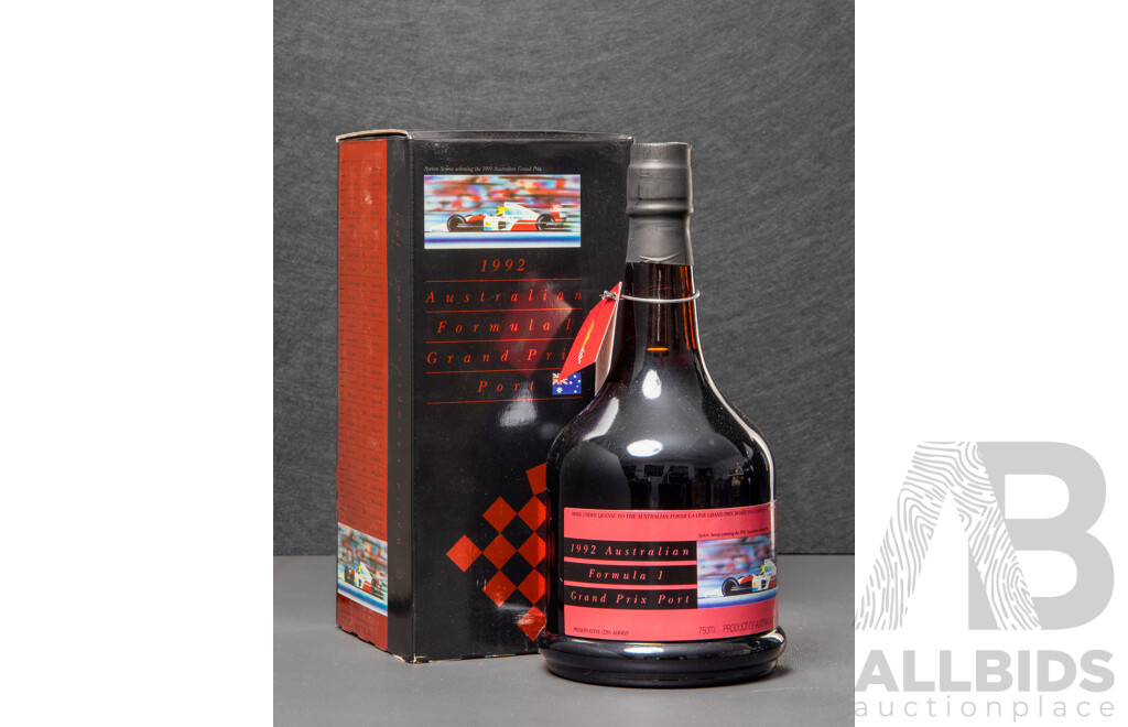 Collection of Ten Boxed Australian Formula 1 Grand Prix Port 1986-1985