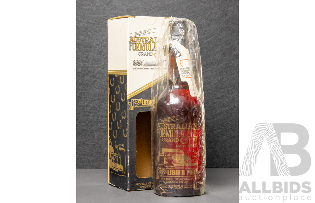 Boxed Inaugural Australian Formula One Grand Prix Peter Liebich Port