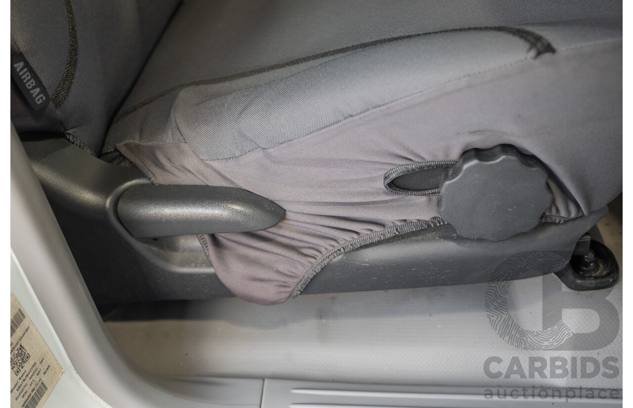 06/2015 Mitsubishi Triton GLX+ (4x4) MN MY15 Double Cab Utility White Turbo Diesel 2.5L