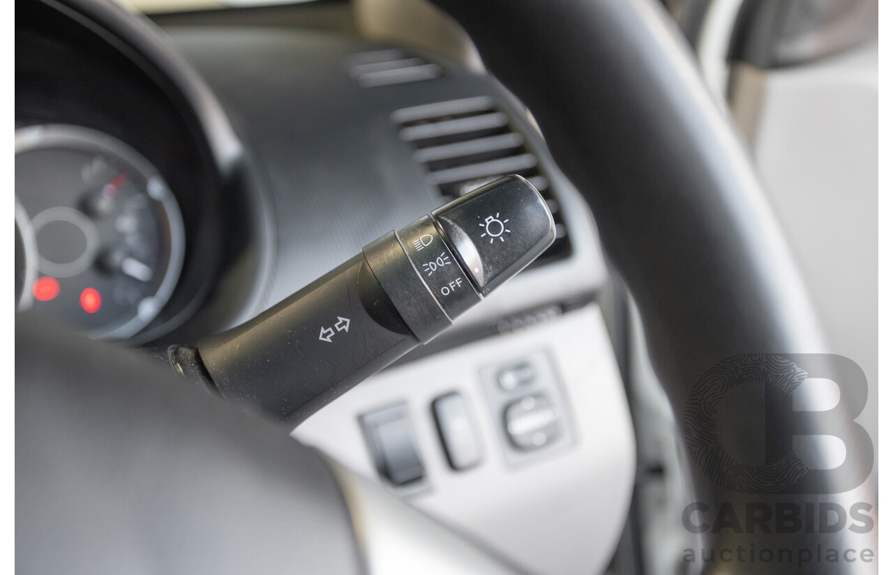 06/2015 Mitsubishi Triton GLX+ (4x4) MN MY15 Double Cab Utility White Turbo Diesel 2.5L