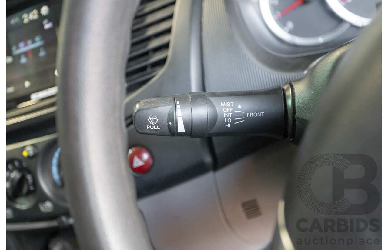 06/2015 Mitsubishi Triton GLX+ (4x4) MN MY15 Double Cab Utility White Turbo Diesel 2.5L