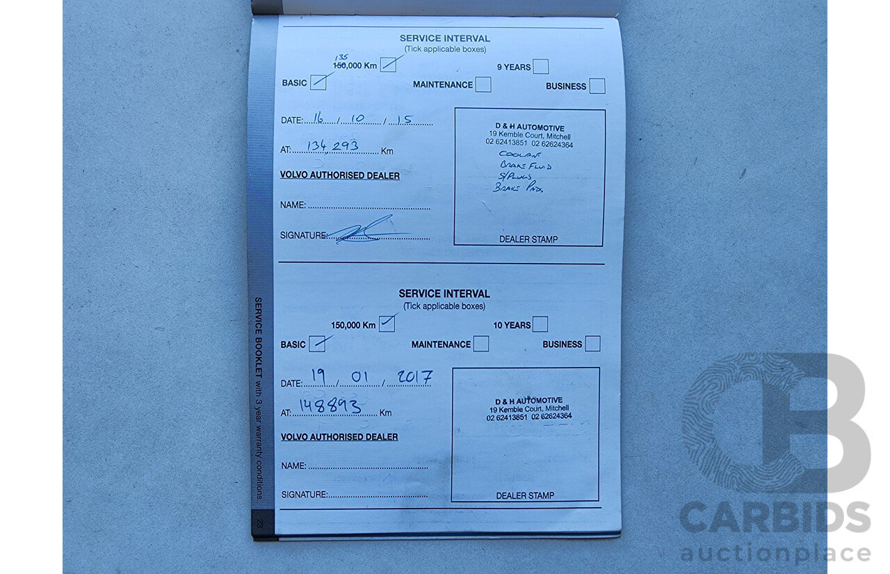 8/2006 Volvo S40 2.4 S MY06 4d Sedan White 2.4L