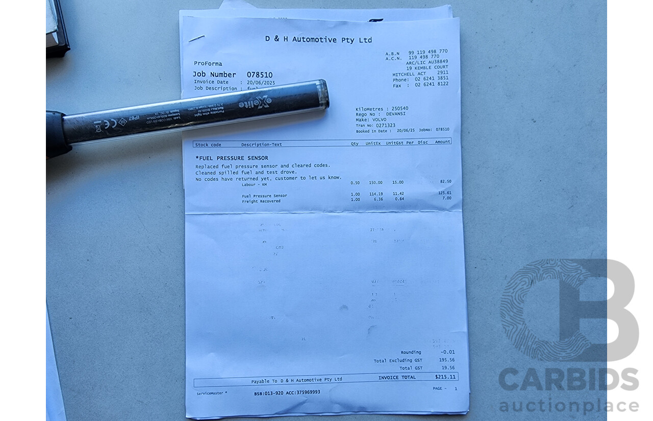 8/2006 Volvo S40 2.4 S MY06 4d Sedan White 2.4L