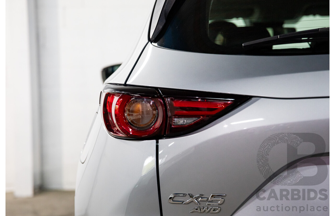 03/2017 Mazda CX-5 GT (AWD) MY17.5 (KF Series 2) 4d Wagon Sonic Silver Metallic Turbo Diesel 2.2L