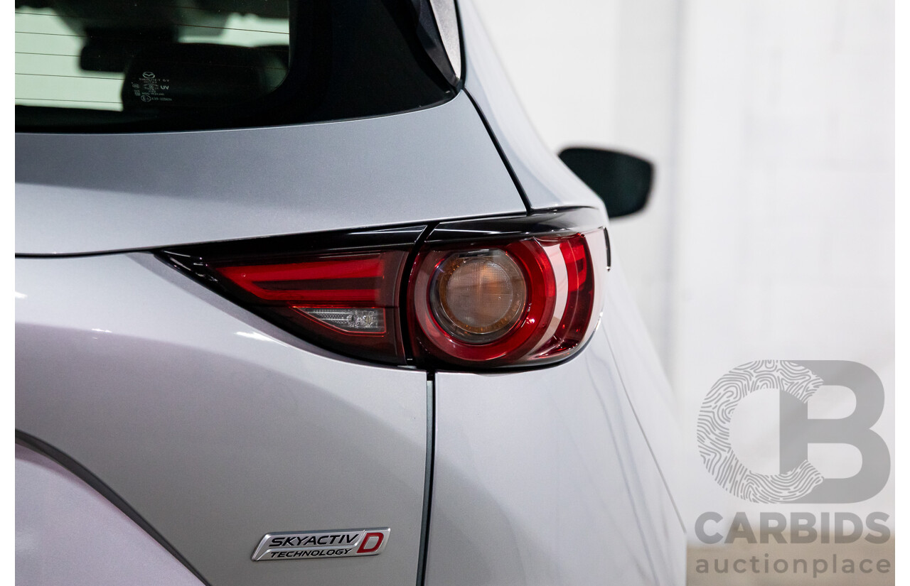 03/2017 Mazda CX-5 GT (AWD) MY17.5 (KF Series 2) 4d Wagon Sonic Silver Metallic Turbo Diesel 2.2L