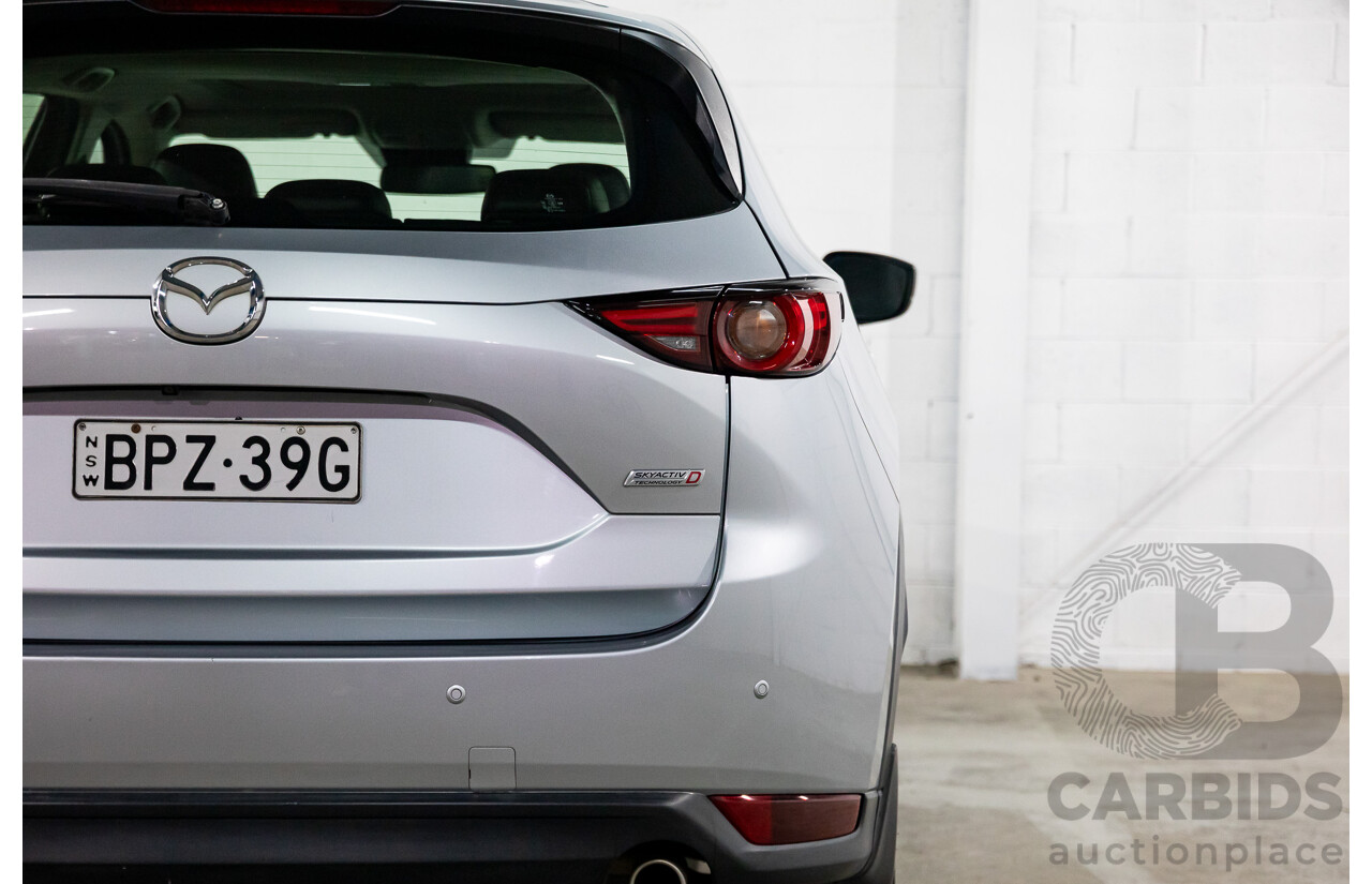 03/2017 Mazda CX-5 GT (AWD) MY17.5 (KF Series 2) 4d Wagon Sonic Silver Metallic Turbo Diesel 2.2L