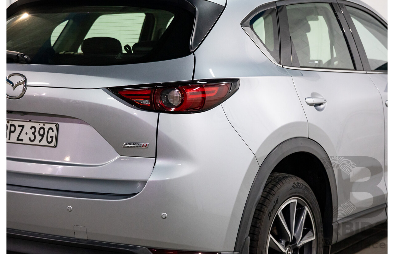03/2017 Mazda CX-5 GT (AWD) MY17.5 (KF Series 2) 4d Wagon Sonic Silver Metallic Turbo Diesel 2.2L