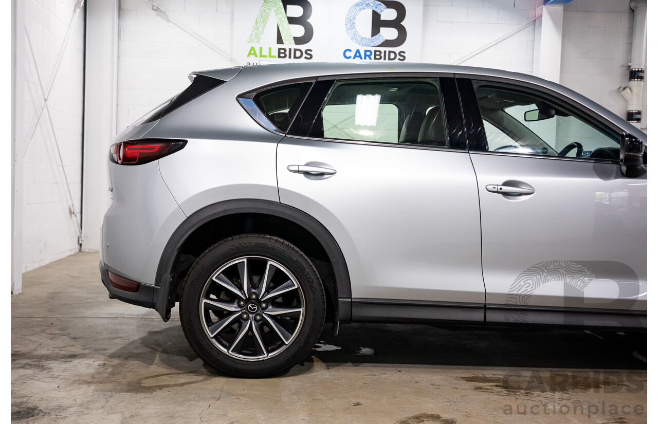 03/2017 Mazda CX-5 GT (AWD) MY17.5 (KF Series 2) 4d Wagon Sonic Silver Metallic Turbo Diesel 2.2L