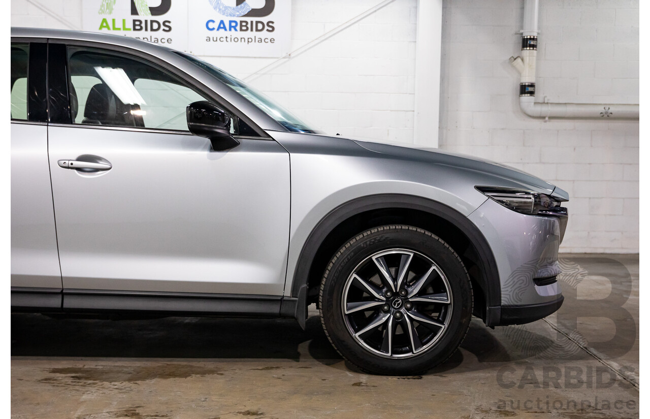 03/2017 Mazda CX-5 GT (AWD) MY17.5 (KF Series 2) 4d Wagon Sonic Silver Metallic Turbo Diesel 2.2L