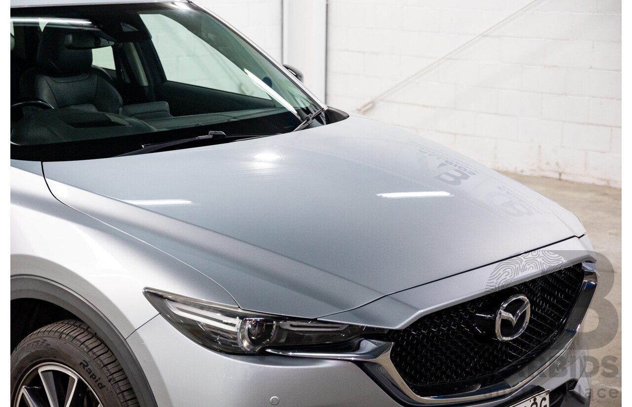 03/2017 Mazda CX-5 GT (AWD) MY17.5 (KF Series 2) 4d Wagon Sonic Silver Metallic Turbo Diesel 2.2L