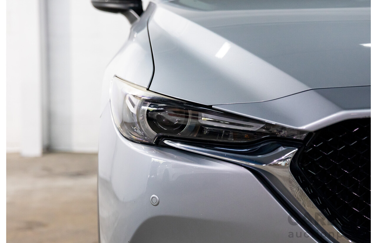 03/2017 Mazda CX-5 GT (AWD) MY17.5 (KF Series 2) 4d Wagon Sonic Silver Metallic Turbo Diesel 2.2L