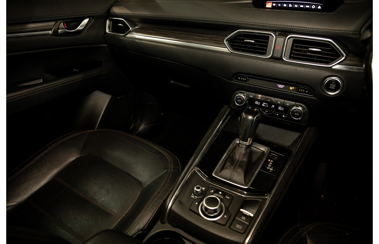 03/2017 Mazda CX-5 GT (AWD) MY17.5 (KF Series 2) 4d Wagon Sonic Silver Metallic Turbo Diesel 2.2L