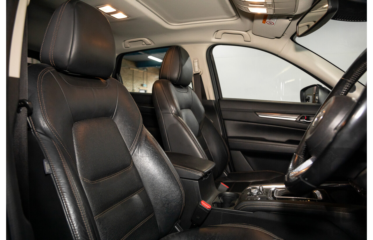 03/2017 Mazda CX-5 GT (AWD) MY17.5 (KF Series 2) 4d Wagon Sonic Silver Metallic Turbo Diesel 2.2L