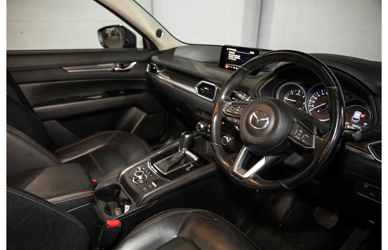 03/2017 Mazda CX-5 GT (AWD) MY17.5 (KF Series 2) 4d Wagon Sonic Silver Metallic Turbo Diesel 2.2L