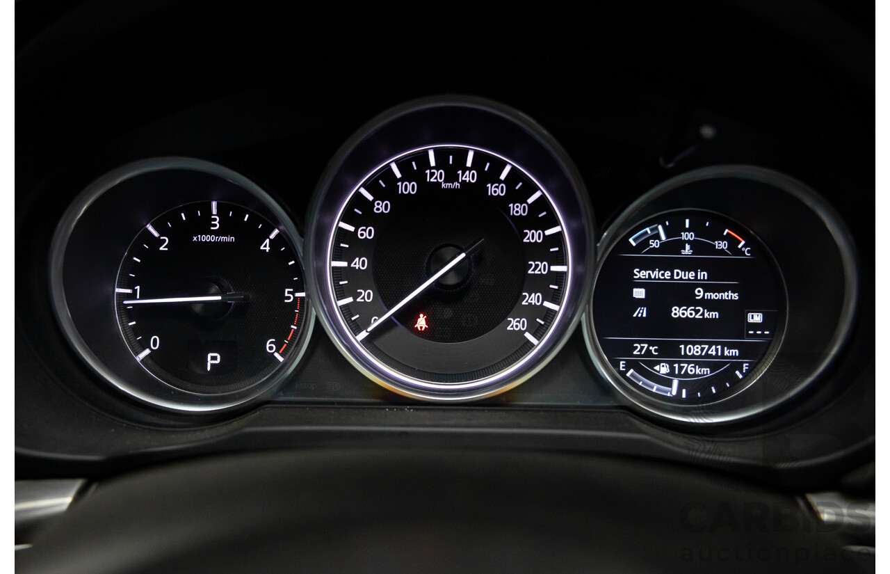 03/2017 Mazda CX-5 GT (AWD) MY17.5 (KF Series 2) 4d Wagon Sonic Silver Metallic Turbo Diesel 2.2L