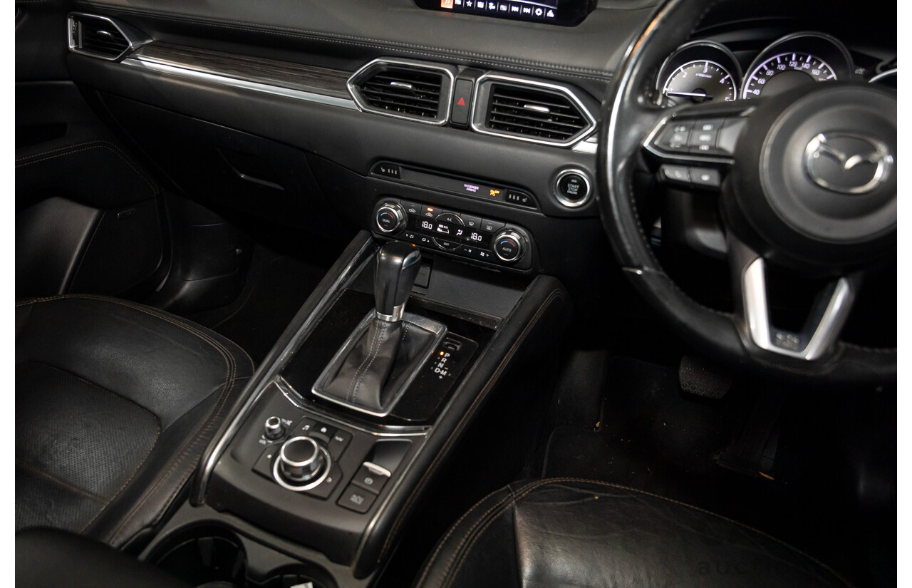 03/2017 Mazda CX-5 GT (AWD) MY17.5 (KF Series 2) 4d Wagon Sonic Silver Metallic Turbo Diesel 2.2L