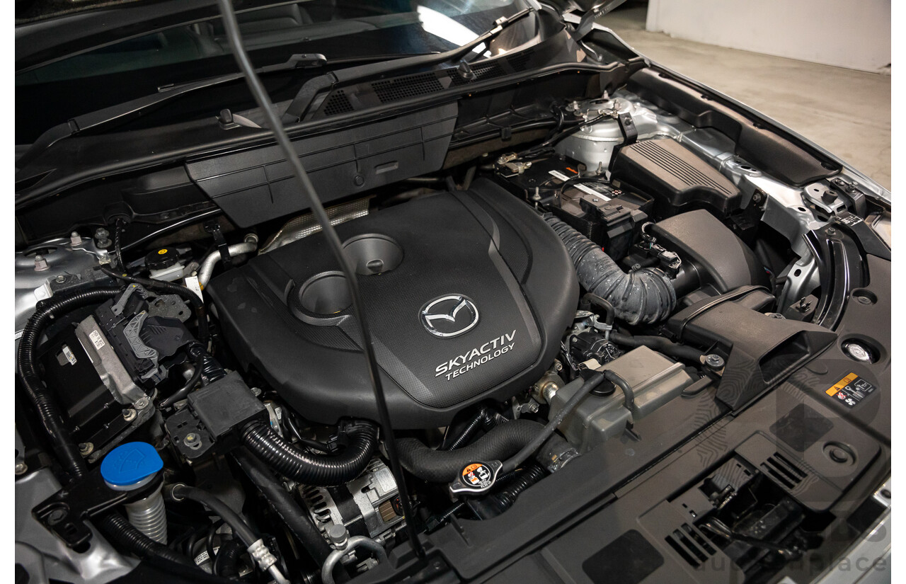 03/2017 Mazda CX-5 GT (AWD) MY17.5 (KF Series 2) 4d Wagon Sonic Silver Metallic Turbo Diesel 2.2L