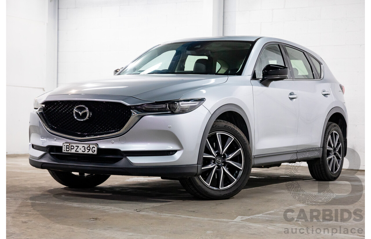 03/2017 Mazda CX-5 GT (AWD) MY17.5 (KF Series 2) 4d Wagon Sonic Silver Metallic Turbo Diesel 2.2L