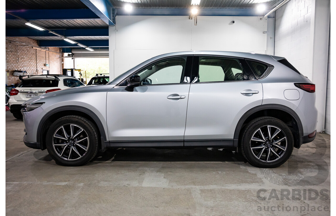 03/2017 Mazda CX-5 GT (AWD) MY17.5 (KF Series 2) 4d Wagon Sonic Silver Metallic Turbo Diesel 2.2L