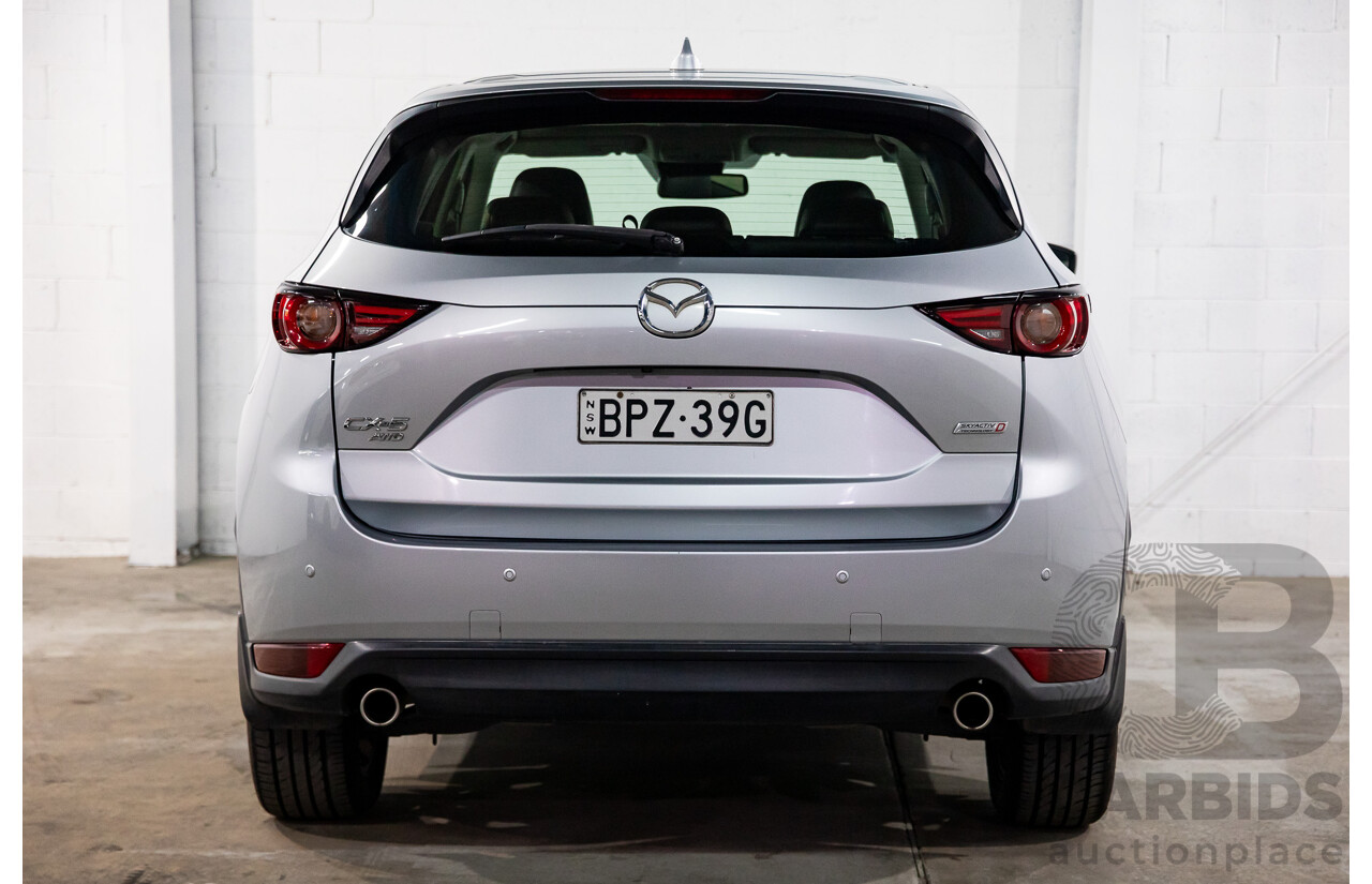 03/2017 Mazda CX-5 GT (AWD) MY17.5 (KF Series 2) 4d Wagon Sonic Silver Metallic Turbo Diesel 2.2L